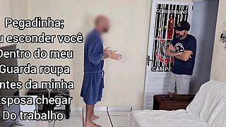 "Erotic Tales" cuckold fetish" Wife rests blindfolded and cuckold's friend was inside the wardrobe