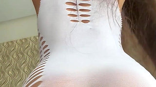 Sexy Dance and Flashing Beauty Mesh Dress