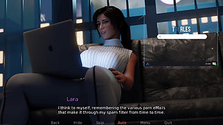 Croft adventure #1 - Lara can't stop thinking about the lesbian