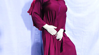 Pakistani hijabi Muslim woman fucks