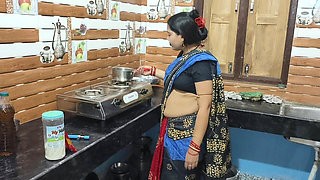 Hot Indian MILF Maid Wife Is Seducing and Fucking Hard, Desi Sex Video