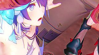Honkai Impact - Seele Vollerei BBC Rough Sex - 3D Hentai Animations