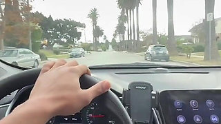 Ebony Car Ride Home with Stranger