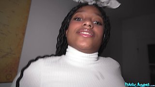 Interracial from Public Agent - Big Brazilian Tits And Ass Part 2 - Vicky Menage