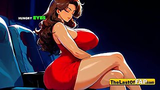 Colombian COUGAR Pounded in Cinema by Young Stranger - Extraordinary Public Intercourse