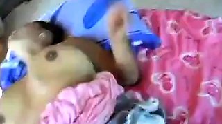Huge-Boobed Asian Amateur Gets Drilled and Covered in Cum