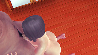 Warm stepmom gives her stepson their first time when they're alone