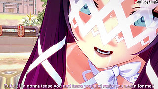 Columbina blowjob - Genshin Impact