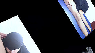 Hijab Step Stepmom Give Her Foot Punishment as Her Step Stepson Doing Bad for a Whole Month - Minokiiko