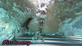 French Teacher Pussy Flash Public Pool Boy Helps Squirting Risky People Near 4K