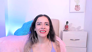 Sexy Blonde Just Wants to Have Sex with Guys in Her Room