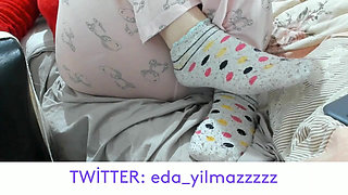 Foot- Foot Fetish- Turkish Foot- Turkish Foot Fetish- Socks- Stockings Fetish- Turkish Porn- Turkish MILF