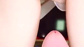 Roommate Distraction Gone Wild: Hard Fuck & Cum Swallow