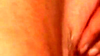 Mature Dominatrix Oversees Masked Man with Bound Blonde