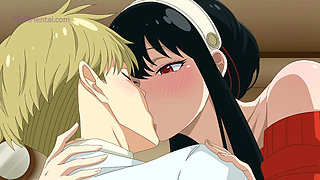 Horny Family Threesome Sex: Fiona x Loid x Yor (Cartoon Sex Parody)