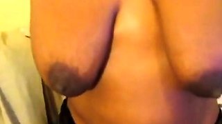Jamaican Aunt Maury with Big Natural Tits