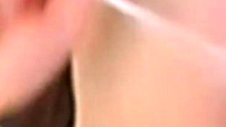 White Thong and Large Moist Labia