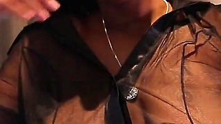 Teased by the Dirty Black Step Mother