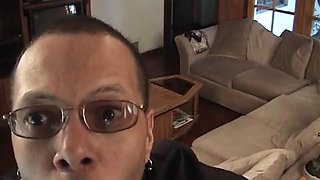 Two horny chicks get slammed in a foursome