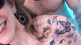 Pool Sex: Silicone Lube and Creamy Finish
