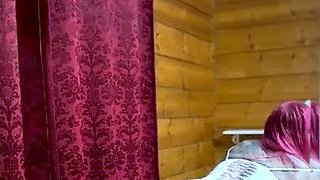 Great Big Boobs On Masturbating Redhead