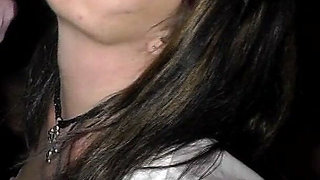 Swallowing 40 Loads From Over 20 Guys in a Bar