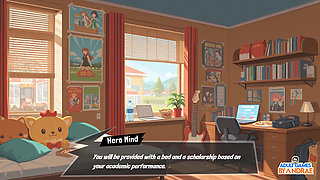 Femboy Futa House Gameplay Part 1 - Starting Life at the College of Magical Arts