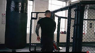 Ali Rose's Wild Energy in a Gym Fantasy