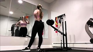 Brielle Day - Caught On Camera - Naked Gym Fun
