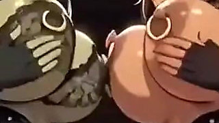 Funny Boobs with Demons, Ai Animation