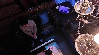 Kinky double japanese blowjob and hardcore fucking session