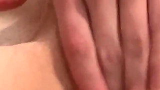 My Pussy with Big Labia Slapping and Rubbing