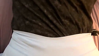 Big Clothed Ass Hotdogging Cumshot