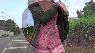 Small titted babe Lauryn May takes