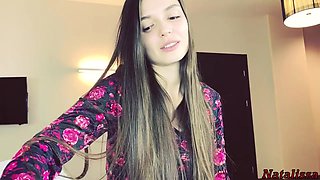 French teen brune shares sensual lingerie 18 masturbation
