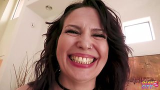 First-ever Bi-racial Bumfuck On Camera For Buxomy Cougar Lily Sensation