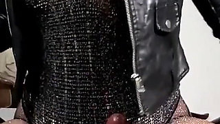 Cigar-fetish Goddess Leather, Spit, Dildo JOI and Pussy Smoking Play