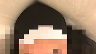 Hijabis Chick Blowjob in Toilet