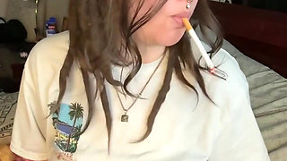 Virtual Smoking Sex, Riding POV and Drooling with Chery Trees