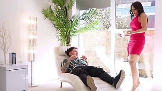 MILF Dana Levy Smokes Then Rides Tattooed Stud