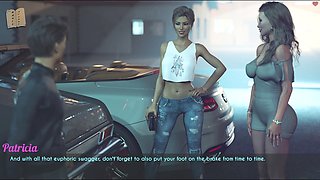 Hot blonde wifey and stepmother in a steamy scene