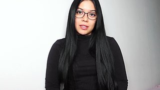 Blonde tight pussy babe solo toy fun in glamour masturbation