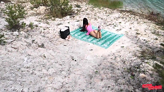 A Passerby Fucked Right by Sen. Knee in Nature. Public Fuck.