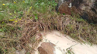 Walk on the Beach Encimtri a.wanker and Look at What Gave