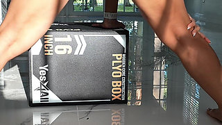 Curvy Latina Brandy Salazar Squirts Huge on Monster BBC Dildo