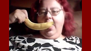 Naughty Banana Eater Nurse Vicki