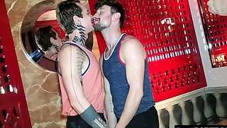 Bottom Gay Loves Riding Horny Dick