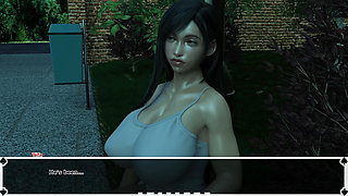 Tifa's Dark Heaven Boyfriend Almost Catching His Girlfriend Cheating in the Toilet - Episode 17