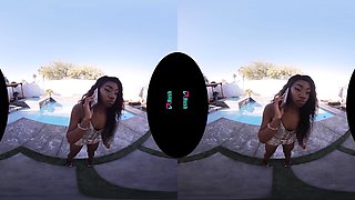 VRHUSH Amari Anne is tired of the party and wants to fuck