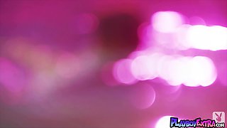 Young girl reveals her slit under the water